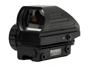 Swiss Arms Red and Green Dot Sight 1x22x33 Black