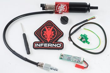 Wolverine Airsoft HPA Systems GEN 2 INFERNO M249 Cylinder with Premium Edition Electronics